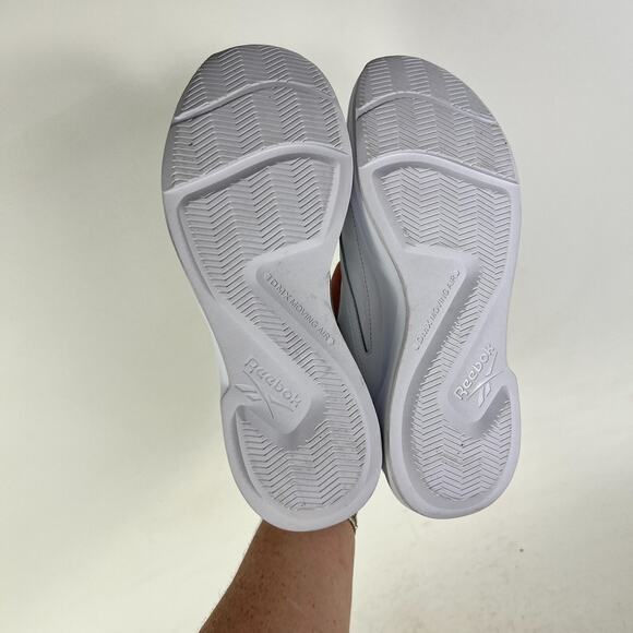 Reebok Walk Ultra DMX Women's 7 White Lace Up Low Top Running Athletic Shoes - Picture 8 of 10